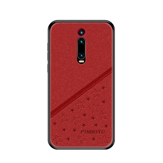 PINWUYO Full Coverage Waterproof Shockproof PC+TPU+PU Protective Case for XIAOMI RedMi K20 / K20 Pro / Mi 9T / Mi 9T Pro(Red) - Xiaomi Cases by PINWUYO | Online Shopping UK | buy2fix