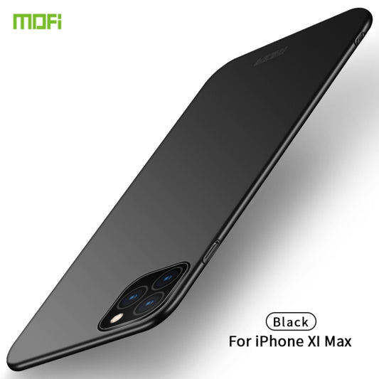 For iPhone 11 Pro Max MOFI Frosted PC Ultra-thin Hard Case (Black) - iPhone 11 Pro Max Cases by MOFI | Online Shopping UK | buy2fix