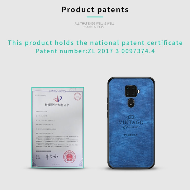 PINWUYO Shockproof Waterproof Full Coverage PC + TPU + Skin Protective Case for Huawei Nova 5i Pro / Mate 30 Lite(Red) - Huawei Cases by PINWUYO | Online Shopping UK | buy2fix