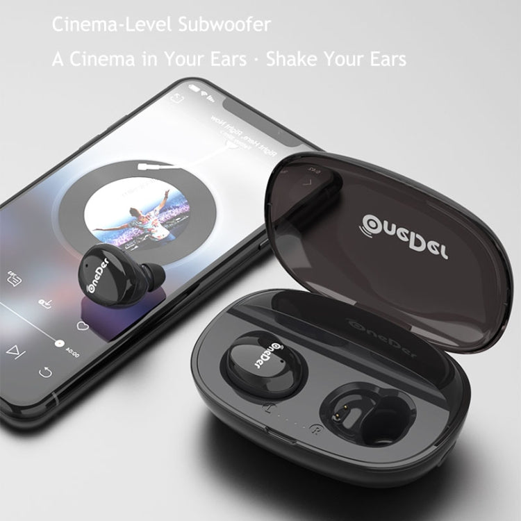 OneDer W12 Wireless Earphone with Waterproof IPX5 HD Stereo Sound TWS Bluetooth Earphone(Orange) - TWS Earphone by OneDer | Online Shopping UK | buy2fix