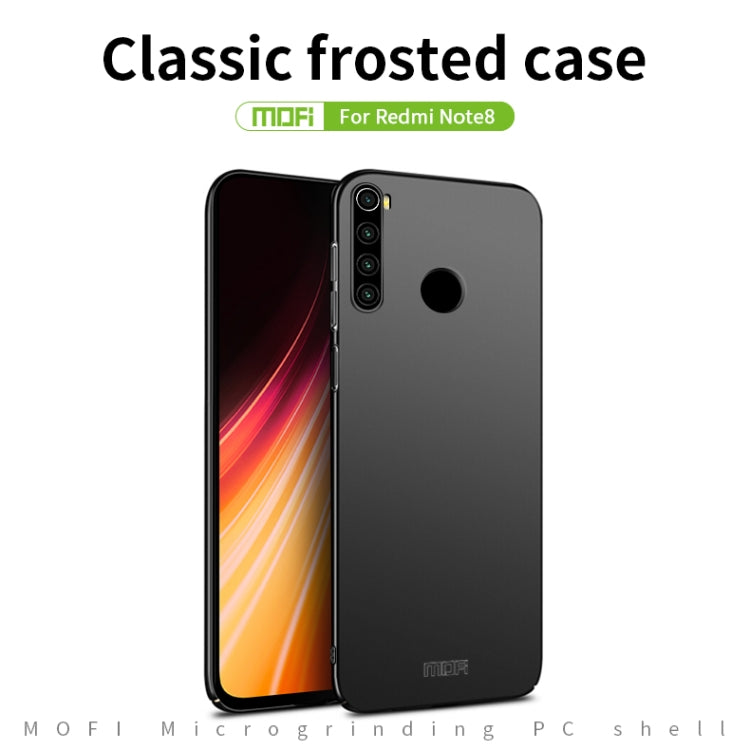 For Xiaomi RedMi Note8 MOFI Frosted PC Ultra-thin Hard Case(Rose gold) - Xiaomi Cases by MOFI | Online Shopping UK | buy2fix
