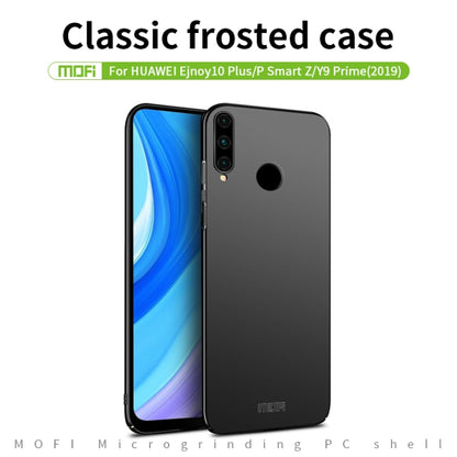 For Huawei P Smart Z/Y9 Prime 2019 MOFI Frosted PC Ultra-thin Hard Case(Black) - Huawei Cases by MOFI | Online Shopping UK | buy2fix