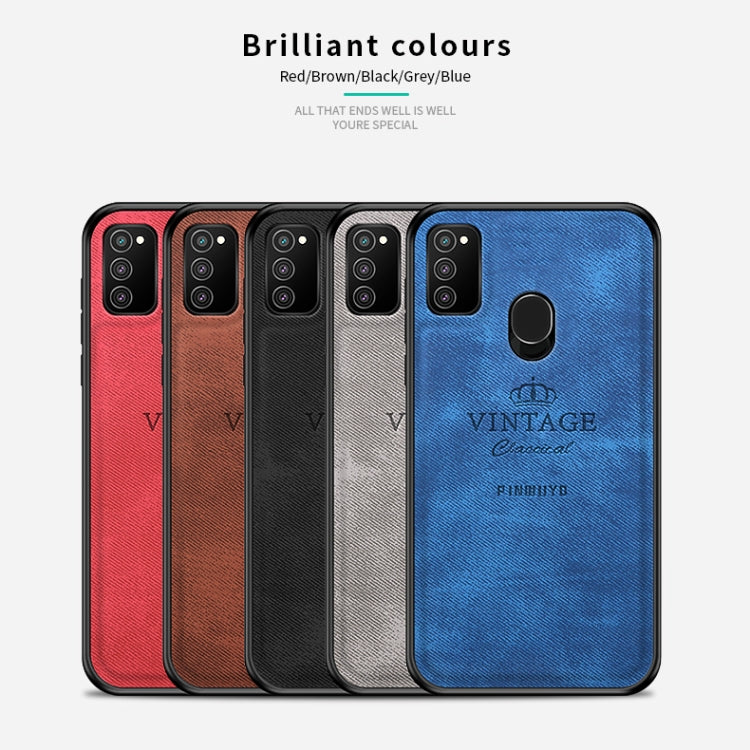 For Galaxy M30S PINWUYO Zun Series PC + TPU + Skin Waterproof And Anti-fall All-inclusive Protective Shell(Gray) - Galaxy Phone Cases by PINWUYO | Online Shopping UK | buy2fix