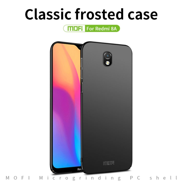 For Xiaomi RedMi 8A MOFI Frosted PC Ultra-thin Hard Case(Black) - Xiaomi Cases by MOFI | Online Shopping UK | buy2fix