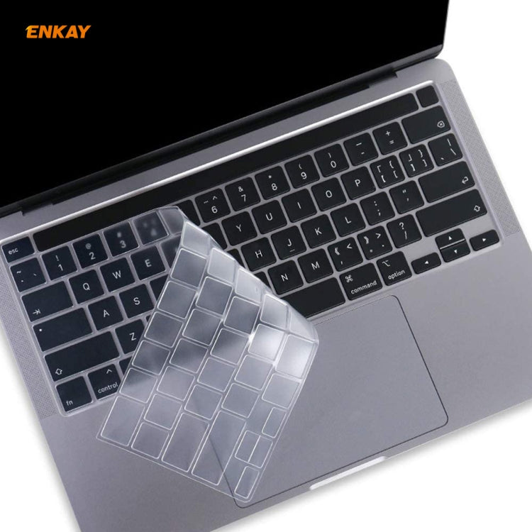 ENKAY TPU Soft Keyboard Protector for MacBook Pro 16 inch A2141 / Pro 13.3 inch A2289 & A2251 & A2338 (2020), US Version - Keyboard Protector by ENKAY | Online Shopping UK | buy2fix