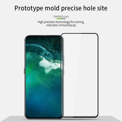 For vivo V17 Pro PINWUYO 9H 2.5D Full Screen Tempered Glass Film(Black) - vivo Tempered Glass by PINWUYO | Online Shopping UK | buy2fix