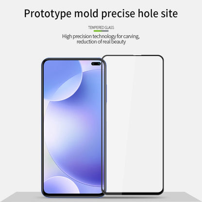 For Xiaomi Redmi K30 PINWUYO 9H 3D Curved Full Screen Explosion-proof Tempered Glass Film(Black) -  by PINWUYO | Online Shopping UK | buy2fix