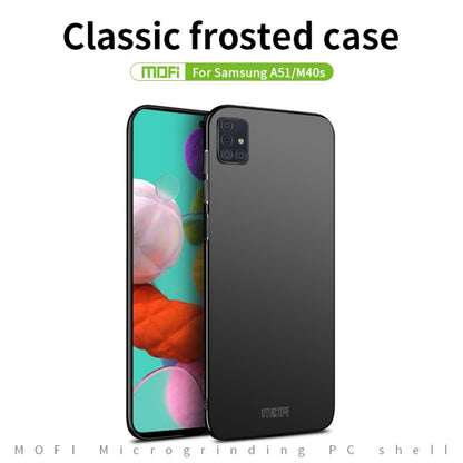 For Galaxy A51 MOFI Frosted PC Ultra-thin Hard Case(Rose Gold) - Galaxy Phone Cases by MOFI | Online Shopping UK | buy2fix