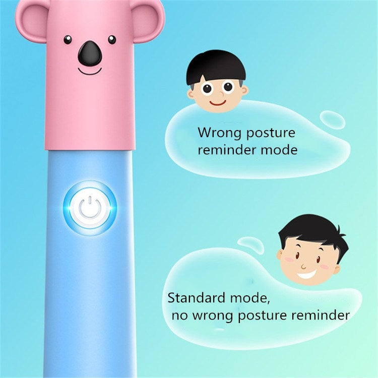 Electric Toothbrush Childrens Wrong Posture Correction Magnetic Suspension Sonic Toothbrush(Blue) - Toothbrushes by buy2fix | Online Shopping UK | buy2fix