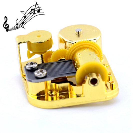 Eight-tone Gold-plated Bar Repair Parts DIY Sky City Paperback Music Box(Fairy Tale) - Music Box by buy2fix | Online Shopping UK | buy2fix