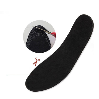 Smart Temperature-controlled Electric Insole Warm Foot Graphene Heating Insole Warm Foot Artifact Warm Foot Treasure, EU Plug, Size:46(Red for Men) - Shoes Care by buy2fix | Online Shopping UK | buy2fix