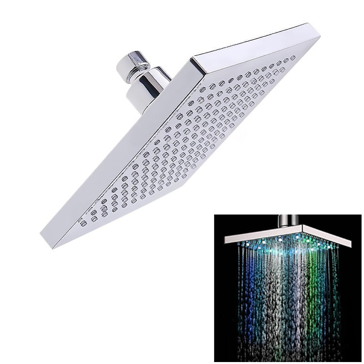 7 Colors Replacement Shower LED Automatic Bathroom Shower Head - Shower Head by buy2fix | Online Shopping UK | buy2fix
