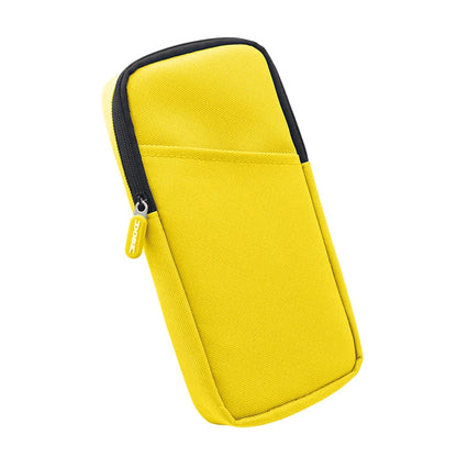 Mini Host Storage Case Zipper Protection Nylon Soft Cloth Bag for Switch Lite(Yellow) - Bags by buy2fix | Online Shopping UK | buy2fix