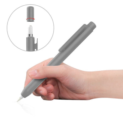 Automatic Retractable Stylus Pen Case For Apple Pencil 1(Deep Space Gray) - Pencil Accessories by buy2fix | Online Shopping UK | buy2fix