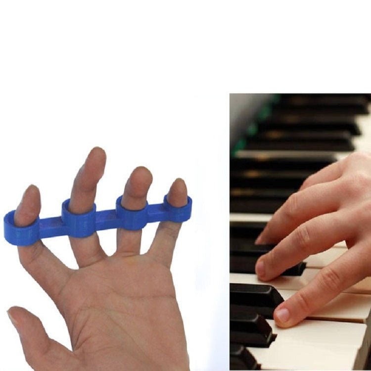 Guitar Finger Expansion Finger Force Device Piano Span Practice Finger Sleeve, Specification:Small(Blue) - Stringed Instruments by buy2fix | Online Shopping UK | buy2fix