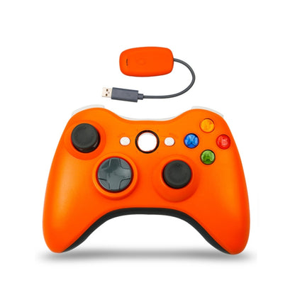 2.4G Wireless Game Controller For Xbox 360(Orange) - Gamepad by buy2fix | Online Shopping UK | buy2fix