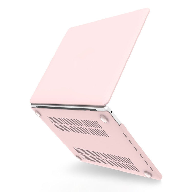 Hollow Style Cream Style Laptop Plastic Protective Case For MacBook Pro 16 A2141(Rose Pink) - MacBook Pro Cases by buy2fix | Online Shopping UK | buy2fix