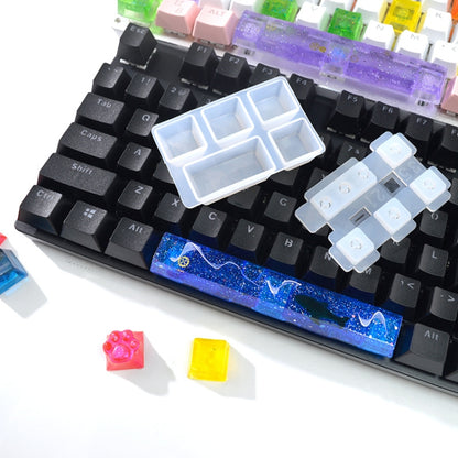 2 PCS DIY Keycap Silicone Mold OEM Mechanical Keyboard Silicone Mold, Style: MD3525 - Arts & Crafts by buy2fix | Online Shopping UK | buy2fix