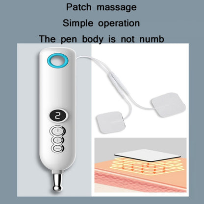 Smart  Rechargeable Meridian Pen Hot Compress Pulse Acupuncture Acupuncture Massager, Specification： Standard - Massage & Relaxation by buy2fix | Online Shopping UK | buy2fix