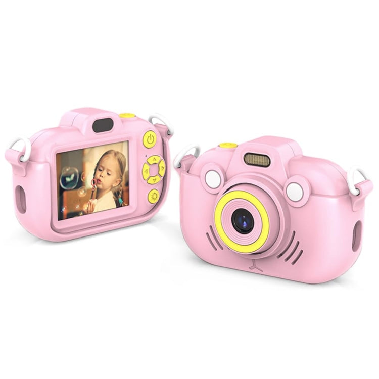 DC502 2.4-Inch 16X Zoom 2.7K Video Recording Children Digital Camera, Color: Pink + 32G(AU Plug) - Children Cameras by buy2fix | Online Shopping UK | buy2fix