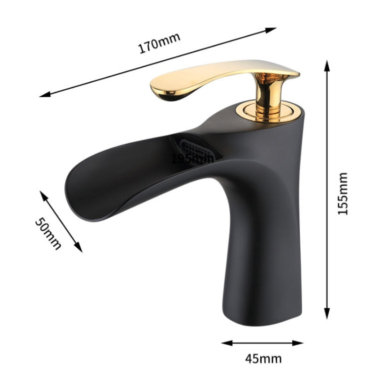 Washbasin All Copper Diamond Hot And Cold Water Faucet(Brushed) - Faucets & Accessories by buy2fix | Online Shopping UK | buy2fix