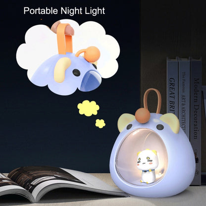 USB Bluetooth Audio Bedroom Atmosphere Cartoon Night Light, Style: Bluetooth Type (Cherry Pink) - Night Lights by buy2fix | Online Shopping UK | buy2fix