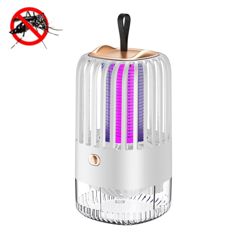 BG-005 Cage Shock Inhalation USB Mute Mosquito Repellent, Style: Charging Model(White) - Repellents by buy2fix | Online Shopping UK | buy2fix