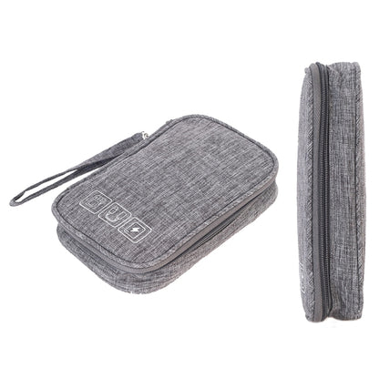 RH532 Mini Multifunctional Digital Storage Bag(Grey) - Digital Storage Bag by buy2fix | Online Shopping UK | buy2fix