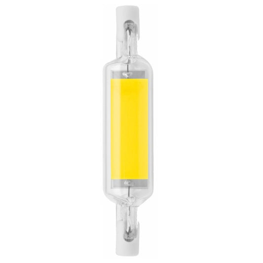 78MM 10W R7S LED COB Dimmer Glass Lamp Double-end Horizontal Plug-in Light(110V Cold White Light) - LED Blubs & Tubes by buy2fix | Online Shopping UK | buy2fix