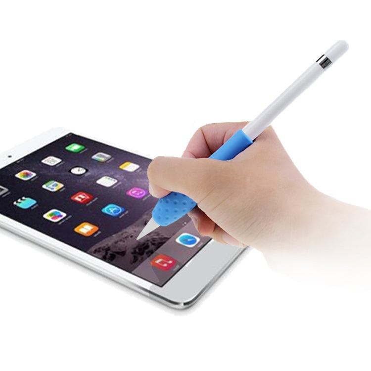 Tablet Stylus Pencil Silicone Case For Apple Pencil 1/2 Gen(White) - Pencil Accessories by buy2fix | Online Shopping UK | buy2fix