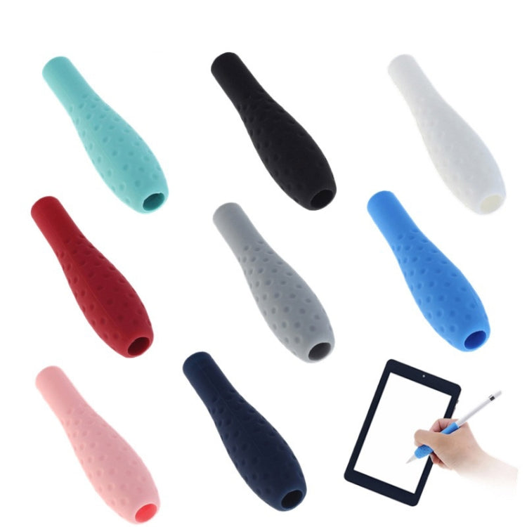 Tablet Stylus Pencil Silicone Case For Apple Pencil 1/2 Gen(White) - Pencil Accessories by buy2fix | Online Shopping UK | buy2fix