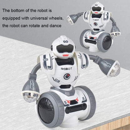 Intelligent Early Education Sound and Light Mechanical Robot Toys, Color: 3 Blue - RC Robots by buy2fix | Online Shopping UK | buy2fix