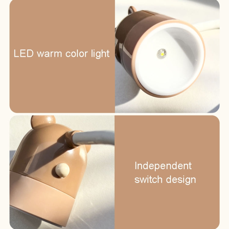 KD201 Portable Lamp Hanging Neck Reading LED Night Light, Style: Little Deer (Orange+Green) - Desk Lamps by buy2fix | Online Shopping UK | buy2fix