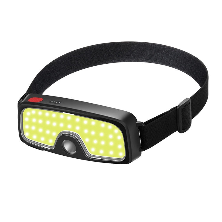 G-14  USB Charging Dual Light Source COB Headlight Camping Riding Running Headlight(Glasses Type) - Headlamp by buy2fix | Online Shopping UK | buy2fix