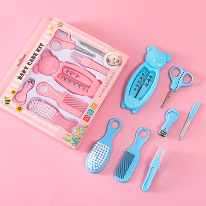 7 in 1 Baby Care Set Baby Daily Cleaning Tools Kit(Blue) - Baby Care by buy2fix | Online Shopping UK | buy2fix