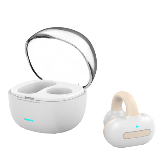 Ear Clip Type With Charging Warehouse Touch Bone Conduction Bluetooth Earphone, Color: Skin Color - Bluetooth Earphone by buy2fix | Online Shopping UK | buy2fix