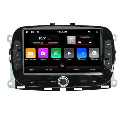 For FIAT 500 Car Android Navigation Bluetooth FM Radio, Memory: 2+32G - Car MP3 & MP4 & MP5 by buy2fix | Online Shopping UK | buy2fix