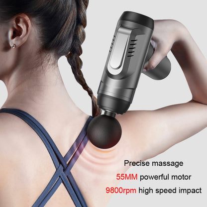 Konka 6 Speed Intelligent Fascia Gauge Muscle Relaxation Massager With 4 Massage Heads(Upgraded Model Gray) - Massage gun & Accessories by Konka | Online Shopping UK | buy2fix