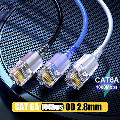 SAMZHE Cat6A Ethernet Cable UTP Network Patch Cable 15m(Black) - Lan Cable and Tools by SAMZHE | Online Shopping UK | buy2fix