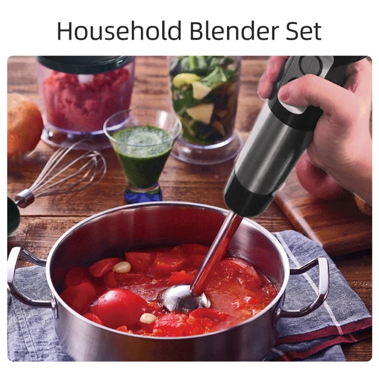 6-in-1 600W Multifunctional  Electric Blender Stainless Steel Food Cooking Stick US Plug - Stirrer & Squeezer by buy2fix | Online Shopping UK | buy2fix