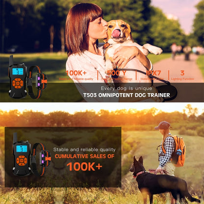 Electronic Remote Control Dog Training Device Pet Training Shock Collar, Specification: For-One-Dog - Training Aids by buy2fix | Online Shopping UK | buy2fix