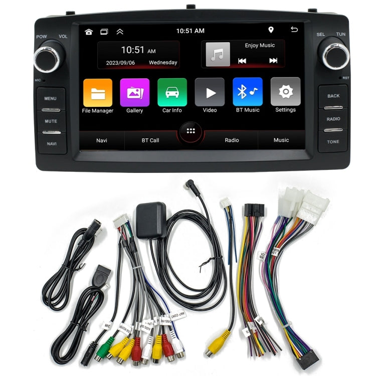 For BYD F3 7 inch Car Android Navigation Bluetooth FM Radio, Memory: 2+32G - Car MP3 & MP4 & MP5 by buy2fix | Online Shopping UK | buy2fix