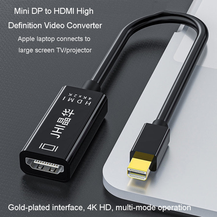 JINGHUA DP To HDMI HD Video Converter For Thunderbolt 4K Interface(4K Black) -  by JINGHUA | Online Shopping UK | buy2fix
