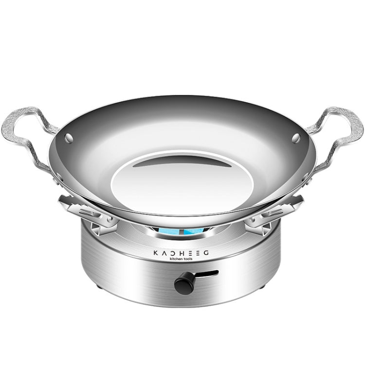 Kacheeg Stainless Steel Alcohol Dry Cooker Single Person Small Stove Boiler, Diameter: 20cm(Pot+Alcohol Stove) - Soup & Stock Pots by Kacheeg | Online Shopping UK | buy2fix