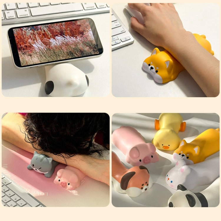 Decompression Memory Foam Mouse Pad Cute Desktop Mouse Wrist Cusion Hand Rest, Pattern: Puppy - Mouse Pads by buy2fix | Online Shopping UK | buy2fix