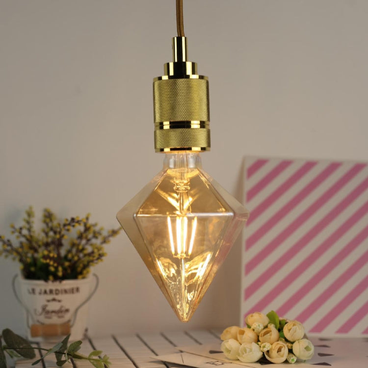 E27 Screw Port LED Vintage Light Shaped Decorative Illumination Bulb, Style: Lotus multi-Angle Gold(220V 4W 2700K) - LED Blubs & Tubes by buy2fix | Online Shopping UK | buy2fix