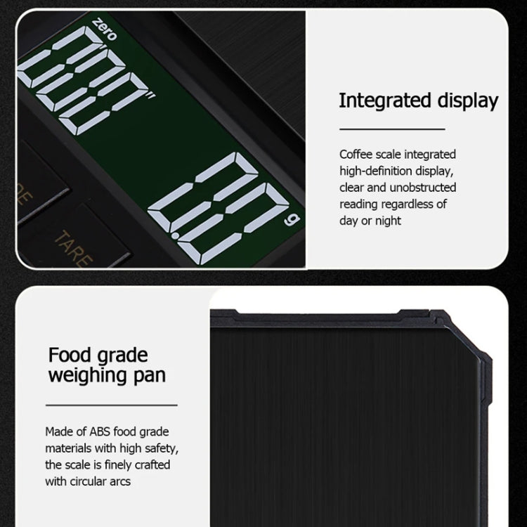 Battery Model 2kg/0.1g Portable Toolbox Digital Scale Jewelry Weighing Tool with Timing - Jewelry Scales by buy2fix | Online Shopping UK | buy2fix