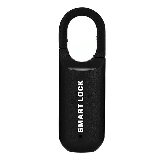 Smart USB Charging Bag Fingerprint Padlock Furniture Backpack Lock(Black) - Padlocks by buy2fix | Online Shopping UK | buy2fix
