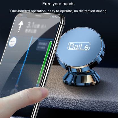 BaiLe Magnetic Car Phone Holder Universal Car Dashboard Fixed Navigation Bracket, Color: Buckle Black - Car Holders by BaiLe | Online Shopping UK | buy2fix