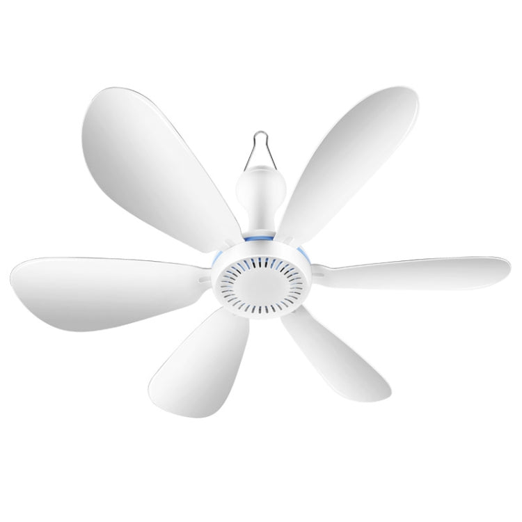 USB Home Dormitory Mute High Wind Power Mini Fan Six Blade Small Ceiling Fan, Style: Single Fan - Electric Fans by buy2fix | Online Shopping UK | buy2fix